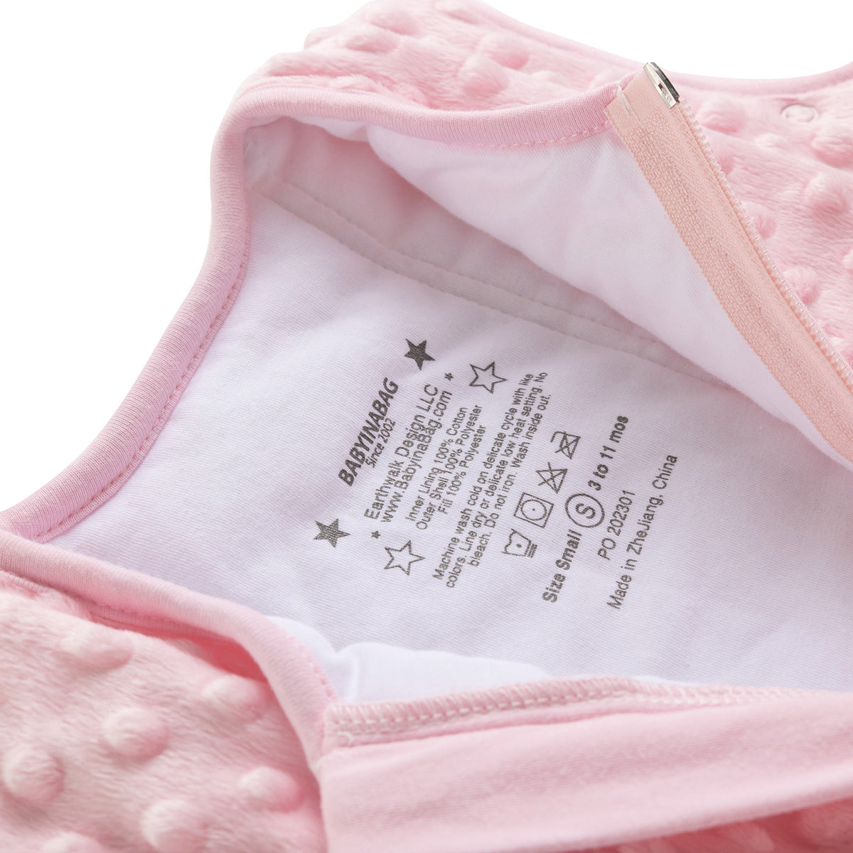 Minky Pink 2.5 TOG Winter